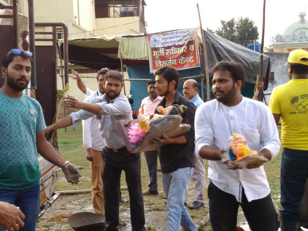 Nirmalya Eco-Collection Drive at City Premier College Nagpur