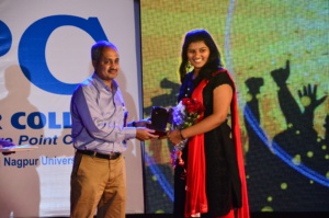 Student of the year – 2015  Sneha Baturkar