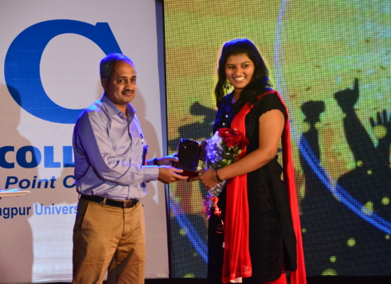 Student of the year – 2015  Sneha Baturkar